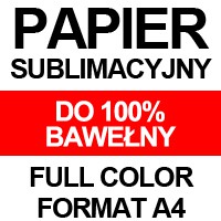 Papier sublimacyjny do bawełny 100% Sub-Cotton Light Premium